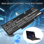 4500 mAh for MSI GF76 11UE,WF66 11UJ,WF76 11UJ,Pulse GL66,WF76 11UI-400,WF76 11UJ-243,WF66 11UI-268US,WF66 11UI-482TW,WF66 11UJ-481TW,WF76 11UI-669TW