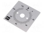 Scale for mechanical timer | Application: MI2R