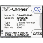 3000 mAh for Casper Via V6X
