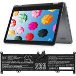 3400 mAh for Dell MJMVV,NXX33,0020K1