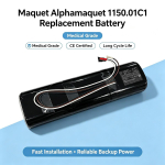 8Ah 12V Battery for Maquet operating table system Alphamaquet 1150.01CO, C1 type 0227.018401