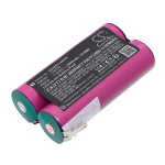 Replacement Battery for Bosch UNEO, 100536, Lithium-ion 2000mAh, 7.4V x 2