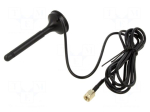 Antenna: communication | WiFi | 3dBi | linear | magnet | 50&Omega; | 2.4&divide;2.5GHz