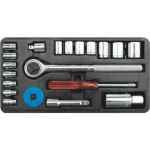 Padrunv&otilde;tmete komplekt 3/8'' 20 tk