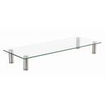 Gembird MS-TABLE-GM-01 Glass Monitor Stand / black