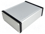 Enclosure: with panel | 1455 | X: 125mm | Y: 160mm | Z: 51mm | aluminium