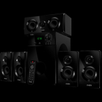 Speakers SVEN HT-210, black (125W, Bluetooth, Optical, Coaxial, FM, USB/SD, Display, RC unit)