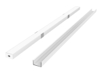 Another product OEM  LED profilu komplekts  2 m  virsma  balts  ar opala vaku  turetajiem un vaciniem