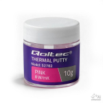 Qoltec High Conductivity Thermal Putty | 8 W/m-K | 10g | Pink