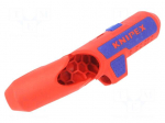 Stripping tool | Wire: round | Length: 135mm | &Oslash;cable: 8&divide;13mm