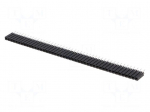 Socket | pin strips | female | PIN: 45 | feed-through | straight | 2.54mm