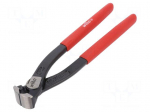 Concreters nippers | end,cutting | Pliers len: 220mm | Classic