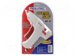 Hot melt glue gun | &Oslash;: 11mm | 230VAC | 60W | Effic: 18g/min | max.193&deg;C