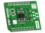 Click board | SRAM memory | SPI | 23LC1024 | manual,prototype board