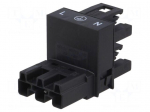 Transition: T adapter | male,female x2 | 770,WINSTA | 25A | 250V | Y