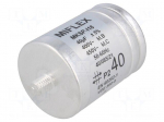 Capacitor: motors, run | 40uF | &Oslash;60x74mm | -40&divide;85&deg;C | &plusmn;5% | 10000h