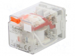 Relay: electromagnetic | DPDT | Ucoil: 110VAC | 10A/250VAC | 10A/30VDC
