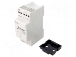 Relay: installation | bistable,monostable | SPDT | 24VAC | 16A | IP20
