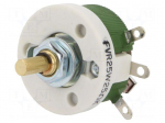 Potentiometer: shaft | single turn | 25&Omega; | 25W | &plusmn;10% | 6mm | wirewound