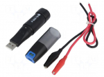 Data logger | DC current | Power supply: 1 battery 3,6V LS14250