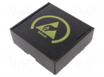 Box with foam lining | ESD | 100x100x38mm | <100k&Omega;