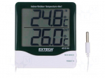 Meter: temperature | LCD | Accur: &plusmn;1&deg;C | 0,1&deg;C | Body dim: 112x102x22mm