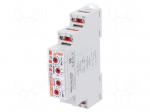 Module: current monitoring relay | AC current | 230VAC | DIN | SPDT