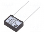 Capacitor: polypropylene | 100nF | 600VDC | 15mm | &plusmn;2% | 18x12.5x6.5mm