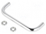 Handle | Mat: chromium plated steel | chromium plated | H: 35mm