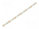 LED tape | white warm | 2835 | 12V | LED/m: 96 | 8mm | IP65 | 15W/m
