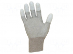 Protective gloves | Size: XL | ESD | copper,nylon,polyurethane
