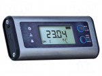 Data logger | temperature,humidity | IP4X | Display: LED | &plusmn;0.3&deg;C | &plusmn;2%