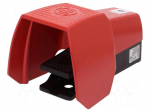 Switch: foot | SPST-NO + SPST-NC | 3A/250VAC | IP65 | -30&divide;80&deg;C