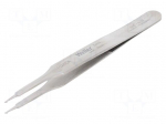 Tweezers | 115mm | for precision works | Blades: narrowed