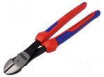 Pliers | side,cutting | high leverage | 250mm