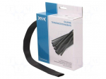 Heat shrink sleeve | glueless | 2: 1 | 19mm | L: 5m | black | polyolefine