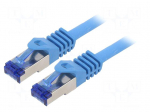 Patch cord | S/FTP | Cat: 6a | RJ45 plug,both sides | stranded | Cu | 3m
