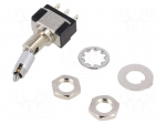 Switch: toggle | Pos: 2 | SPDT | ON-ON | 6A/125VAC | 6A/6VDC | MTL | 20m&Omega;