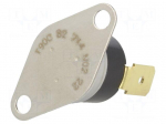 Sensor: thermostat | NO | Topen: 75&deg;C | Tclos: 90&deg;C | 10A | 240VAC | &plusmn;5&deg;C