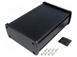 Enclosure: multipurpose | X: 115.1mm | Y: 169mm | Z: 51.6mm | aluminium