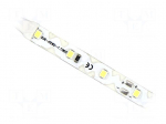 LED tape | white cold | 2835 | LED/m: 60 | 8mm | white PCB | IP20 | 120&deg;
