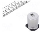 Capacitor: electrolytic | SMD | 1mF | 50VDC | 16x16x21mm | &plusmn;20%
