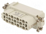 Connector: HDC | contact insert | female | EPIC H-D | PIN: 25 | 10A | 250V