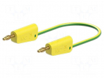 Test lead | 60VDC | 30VAC | 32A | banana plug 4mm,both sides | Len: 2m