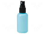 Dosing bottle | 56ml | dissipative,with spray | blue (bright) | ESD