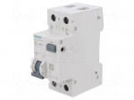 RCBO breaker | Inom: 10A | Ires: 30mA | Poles: 1+N | 230/400VAC | IP20