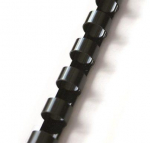 Binding spiral 12 mm (100vnt), black
