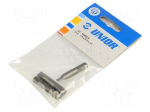 Screwdriver bit | slot | 8x1.6mm | 5/16" | Overall len: 41mm | 3pcs.