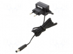 Power supply: switching | mains,plug-in | 9VDC | 0.66A | 6W | 79%