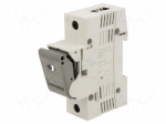 Fuse disconnector | D02 | for DIN rail mounting | 63A | 400V | Poles: 1